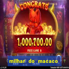 milhar do macaco que mais saem no jogo do bicho