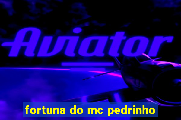 fortuna do mc pedrinho