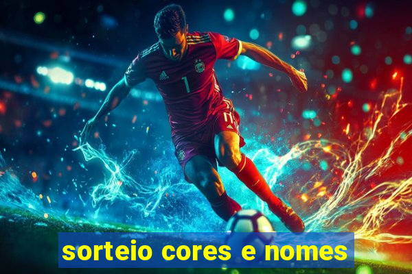 sorteio cores e nomes