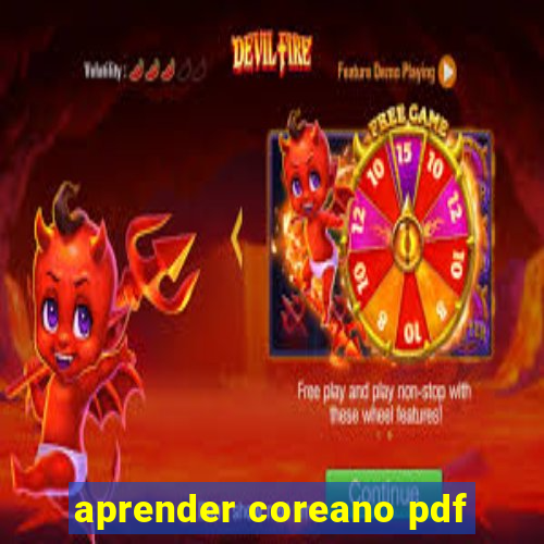 aprender coreano pdf