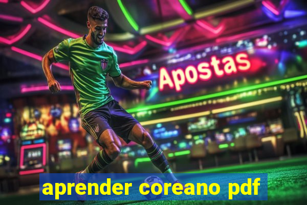 aprender coreano pdf