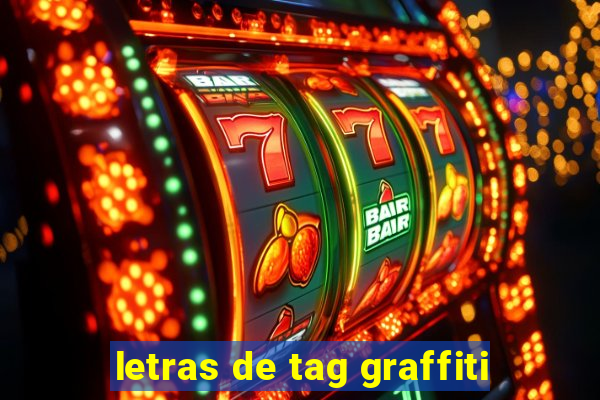 letras de tag graffiti