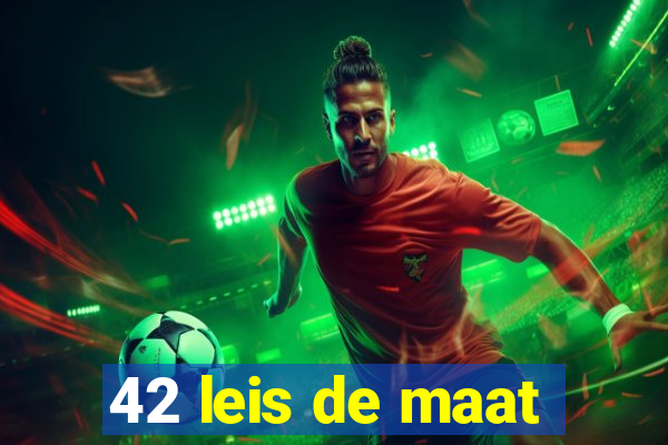 42 leis de maat