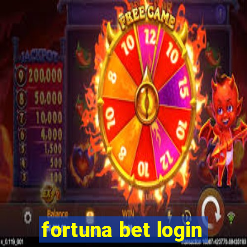 fortuna bet login