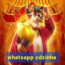 whatsapp cdzinha