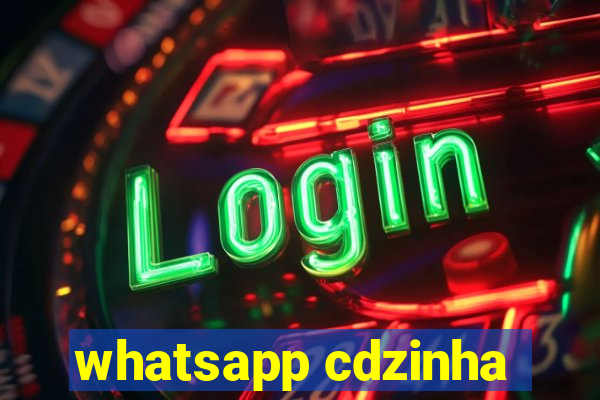 whatsapp cdzinha