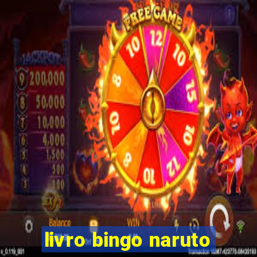 livro bingo naruto