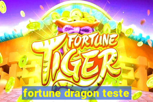 fortune dragon teste