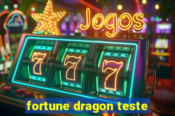 fortune dragon teste