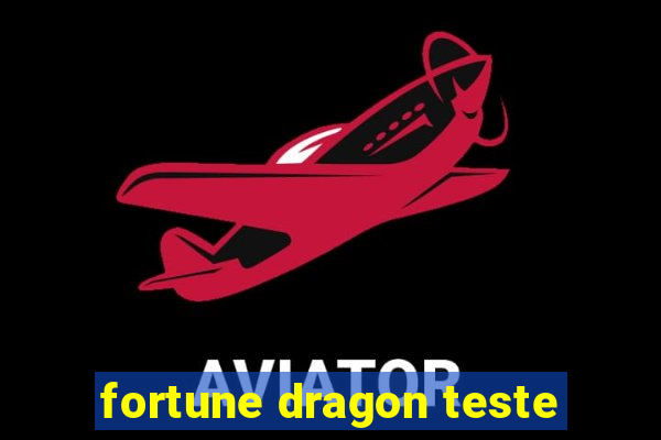 fortune dragon teste