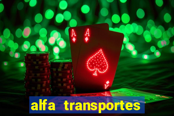 alfa transportes novo hamburgo