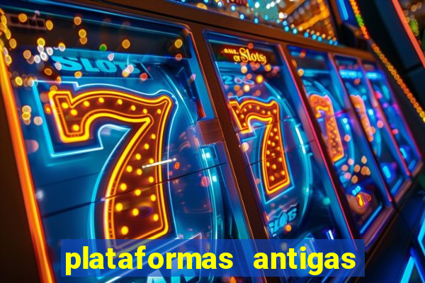 plataformas antigas de jogos