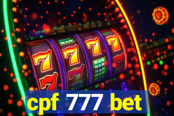 cpf 777 bet