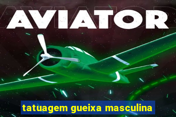 tatuagem gueixa masculina