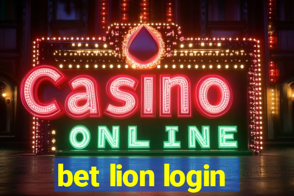 bet lion login