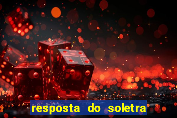 resposta do soletra de hoje