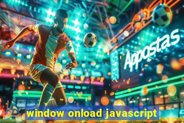 window onload javascript