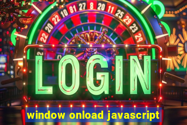 window onload javascript