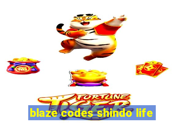 blaze codes shindo life