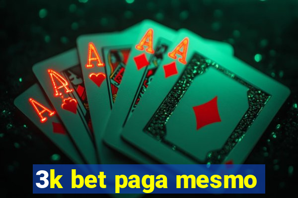 3k bet paga mesmo