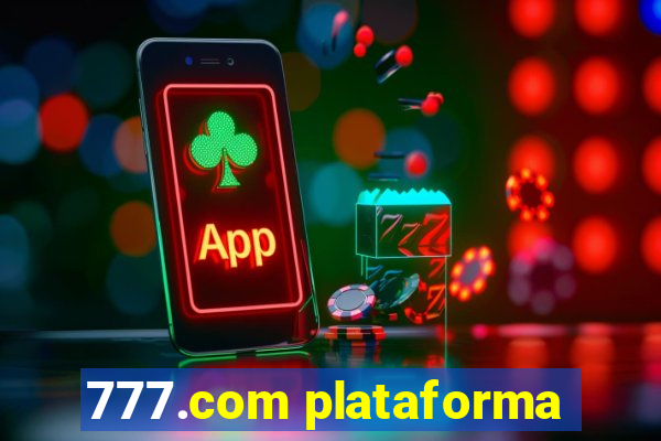 777.com plataforma