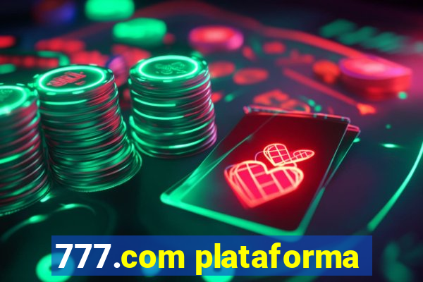 777.com plataforma