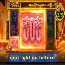 quiz lgbt ou hetero