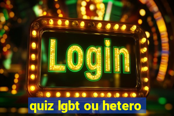 quiz lgbt ou hetero