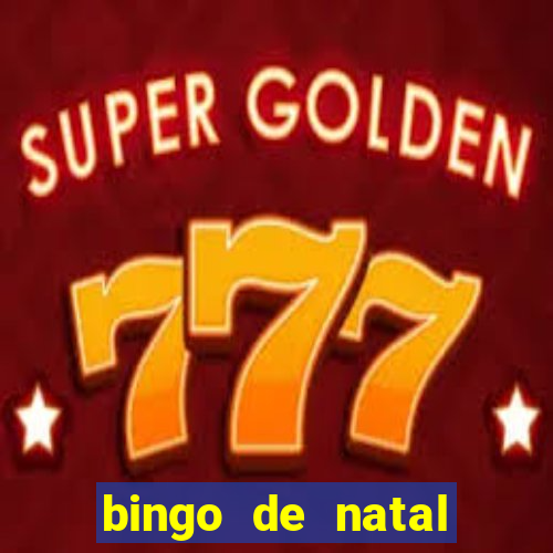 bingo de natal para imprimir gratis