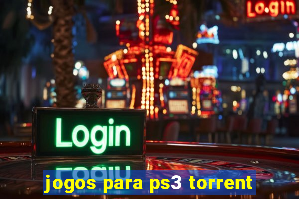 jogos para ps3 torrent