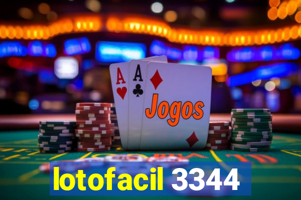 lotofacil 3344