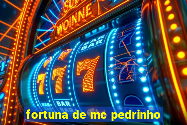 fortuna de mc pedrinho