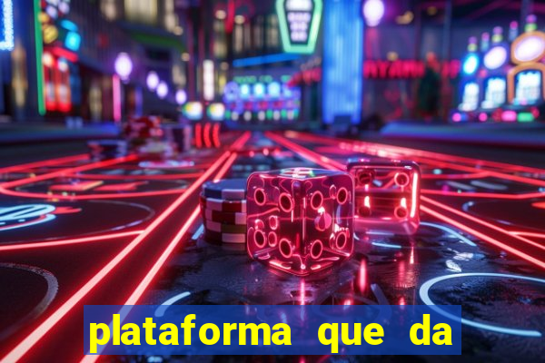 plataforma que da 30 reais para jogar