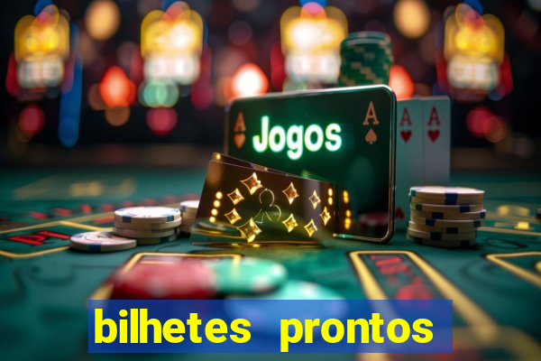 bilhetes prontos apostas esportivas