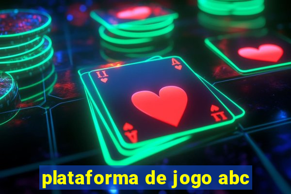 plataforma de jogo abc