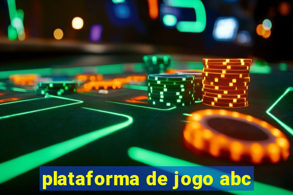 plataforma de jogo abc