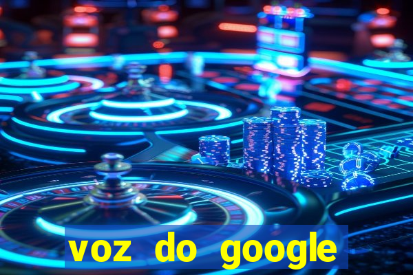 voz do google tradutor homem