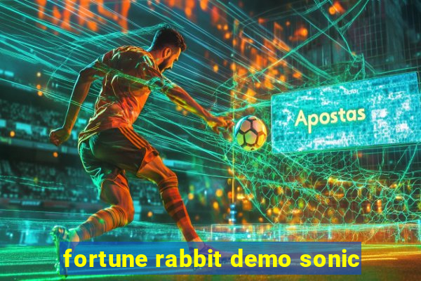 fortune rabbit demo sonic