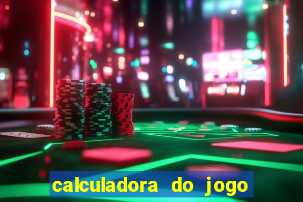 calculadora do jogo do bicho