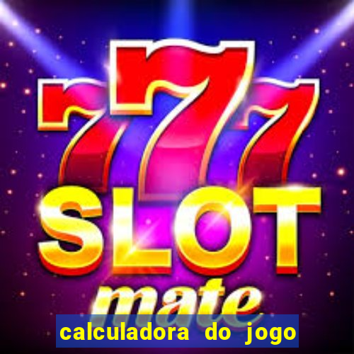 calculadora do jogo do bicho