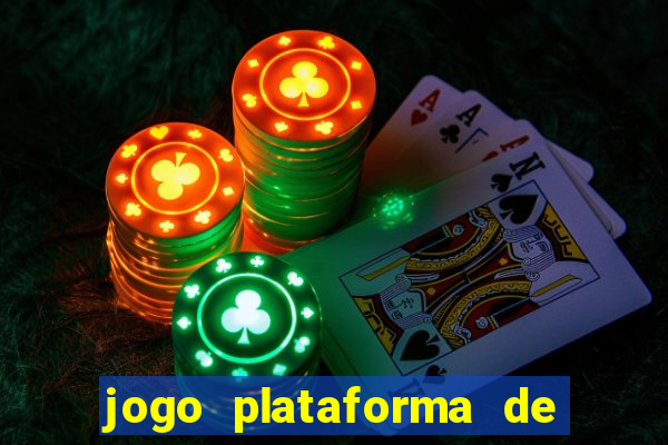 jogo plataforma de 3 reais