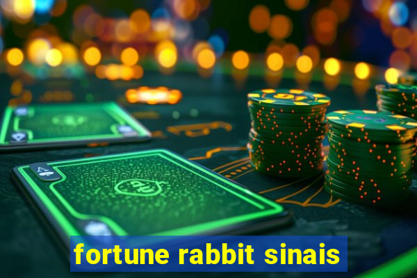 fortune rabbit sinais