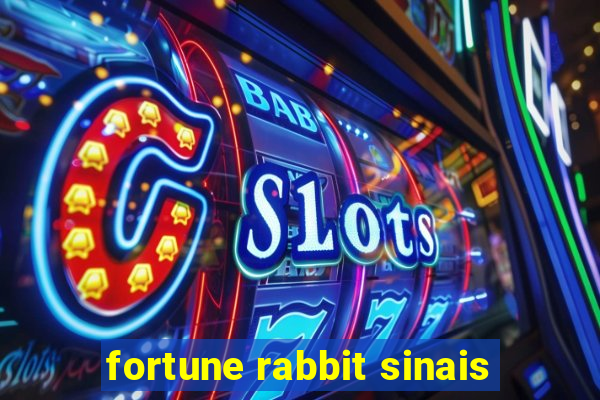 fortune rabbit sinais