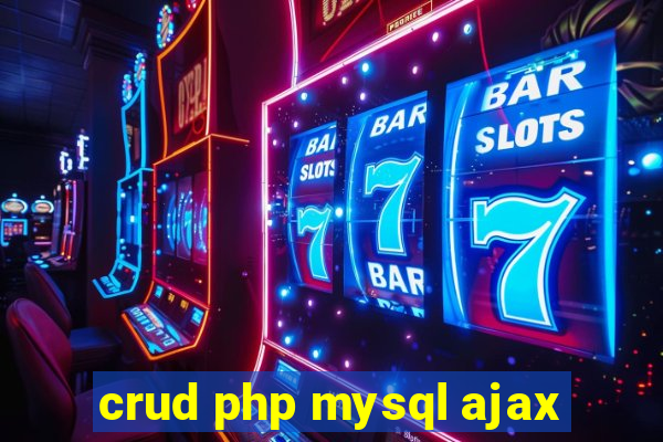 crud php mysql ajax