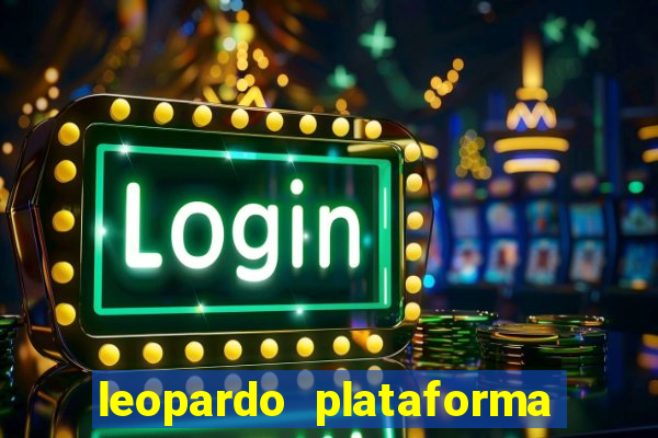 leopardo plataforma de jogos