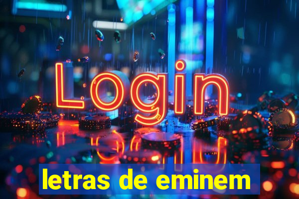 letras de eminem