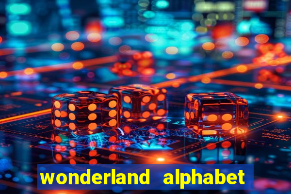 wonderland alphabet comic studio