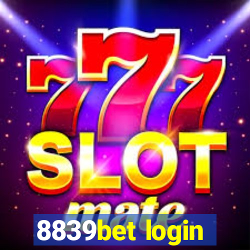 8839bet login