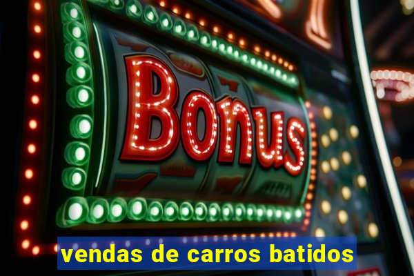 vendas de carros batidos