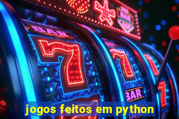 jogos feitos em python